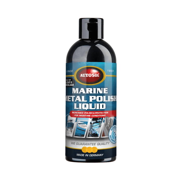 AUTOSOL Marine Metal Polish Liquid for marine and metal surfaces.