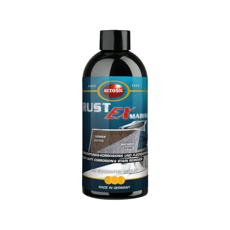 AUTOSOL® Marine Rust EX rust remover for marine equipment.